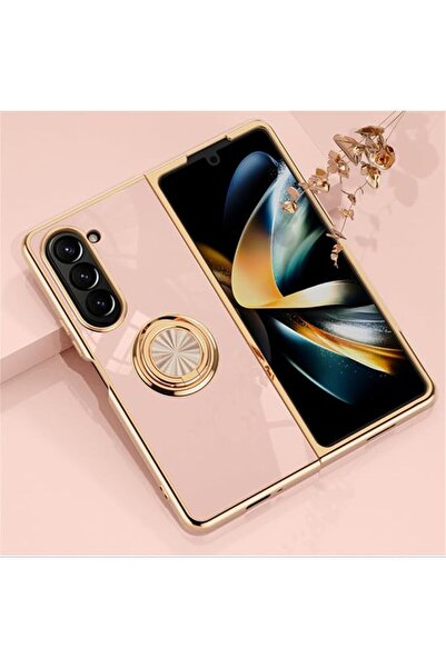 GENERAL EYZUTAK Electroplated Magnetic Ring Holder Case for Samsung Galaxy Z ...