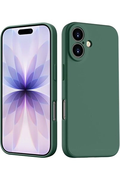 GENERAL Compatible with iPhone 17 Case Cover Silicone with Soft Microfiber Li...