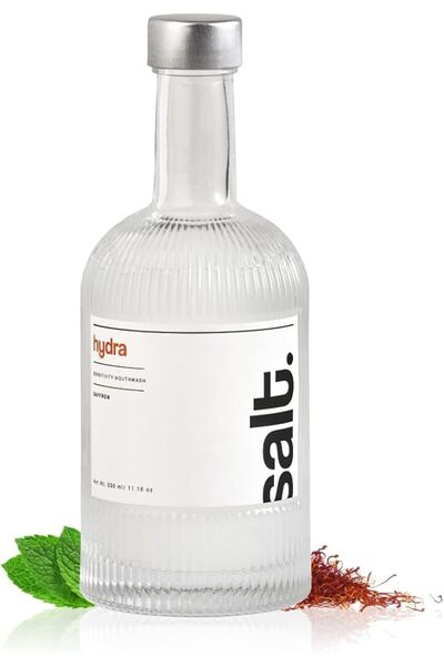 Salt Hydra Mouthwash | Sensitivity Protection | Saffron Flavour | Extracts of...