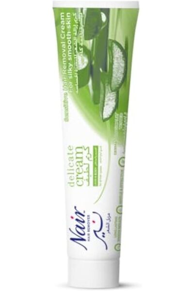 Nair tube sensitive hair remover cream delicate fragrance, 110g