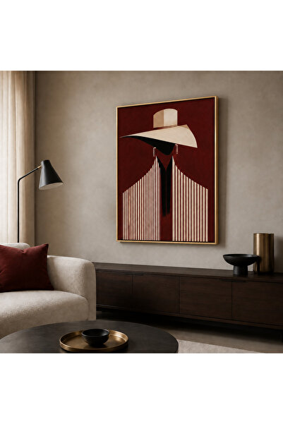 Markazip Kanvas Tuval Tablo Gizemli Zarafet 70x100cm LK961-K