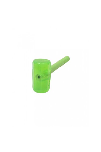 UNİBOX Ciocan silicon cu maner de PVC, 340gr, verde, hexagonal