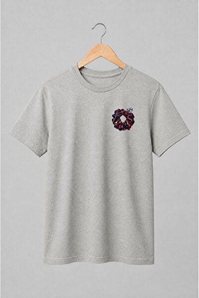 Generic Brand Tricou unisex cu Scrunchie cu ac de siguranță în stil dark romance