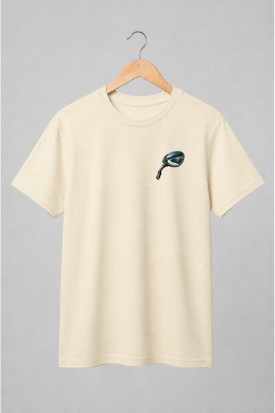 Generic Brand Tricou unisex cu Oglindă retrovizoare auto cu drum curbat stil ...