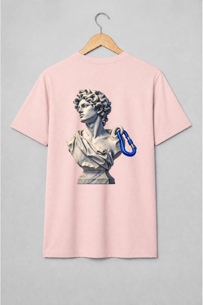 Generic Brand Tricou unisex cu Bust clasic cu carabinier albastru în cheie mo...