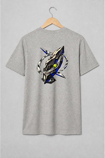 Generic Brand Tricou unisex cu Cristal cosmic cu inele orbitale în stil astro...