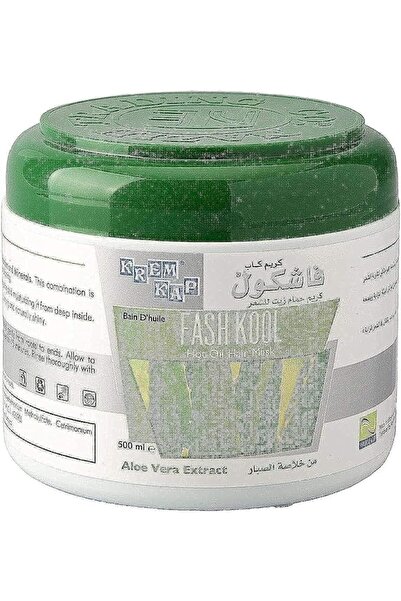 Fash Kool قناع الشعر بالزيت الساخن بخلاصة الصبار 500 مل