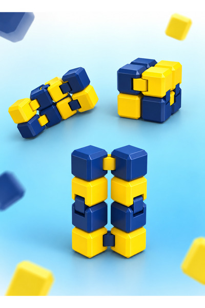 Taraftar Takımlı Infinity Cube – Sonsuz Küp & Hareketli Stres Küpü