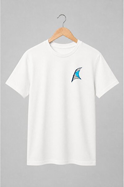 Generic Brand Tricou unisex cu Velă de windsurf stil aventură