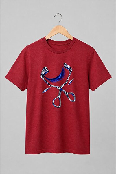 Generic Brand Tricou unisex cu Ondulator de gene cu gene albastre pentru machiaj