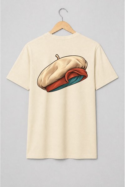 Generic Brand Tricou unisex cu Portret feminin în stil pop art
