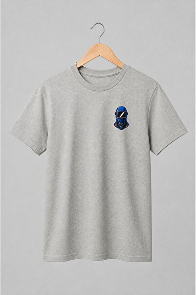 Generic Brand Tricou unisex cu Cască de sudură futuristă