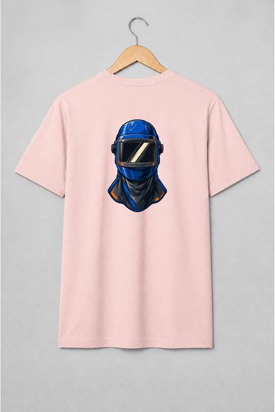 Generic Brand Tricou unisex cu Cască cu vizieră pentru atelier
