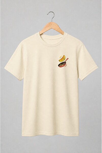 Generic Brand Tricou unisex cu Omletă în tigaie pentru pasionații de gătit