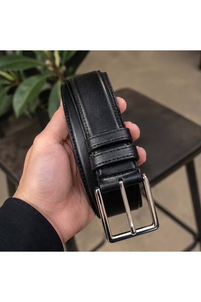 NahitaTyana Genuine Leather Men's Belt 100% Real Leather
