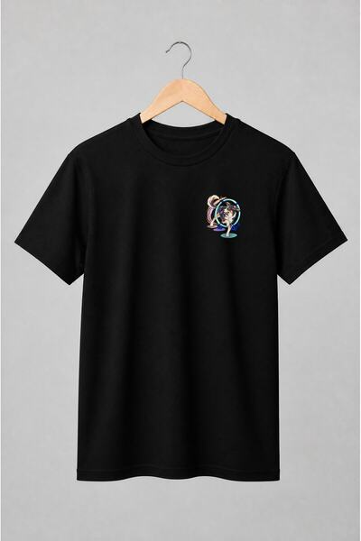 Generic Brand Tricou unisex cu Câine jucăuș cu cerc de agilitate pop-art
