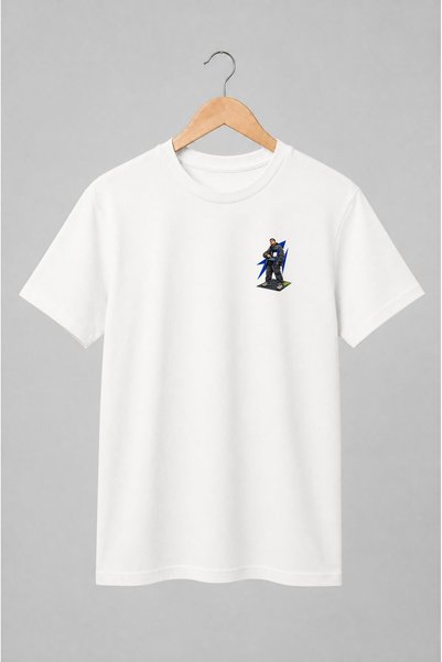 Generic Brand Tricou unisex cu Gamer cu mini-arcadă stil comic