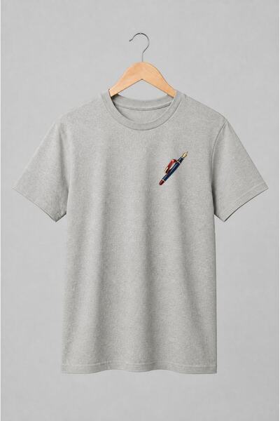 Generic Brand Tricou unisex cu Stilou cu peniță pentru journaling
