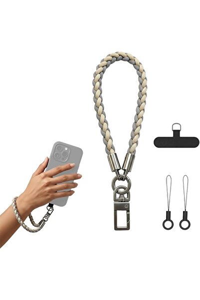 ELEPHANTBOAT ® Phone Wrist Strap Adjustable Handwoven Lanyard with Tab