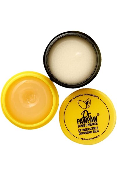 Dr. PAWPAW ORIGINAL BALM Dr. Pawpaw Scrub & Nourish - Lip Scrub, Lip Balm, Li...