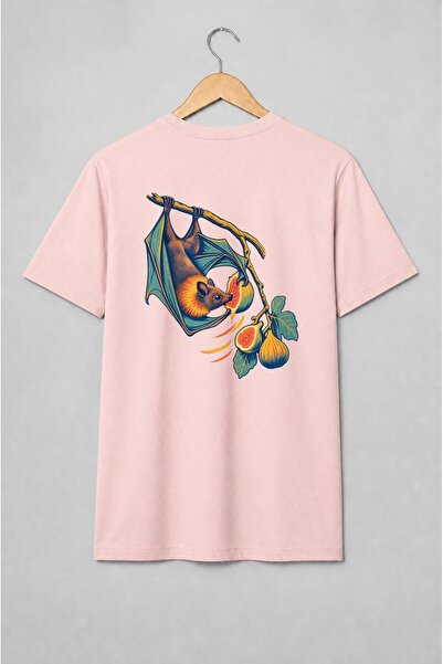 Generic Brand Tricou unisex cu Liliac cu smochină și smochini stil vintage