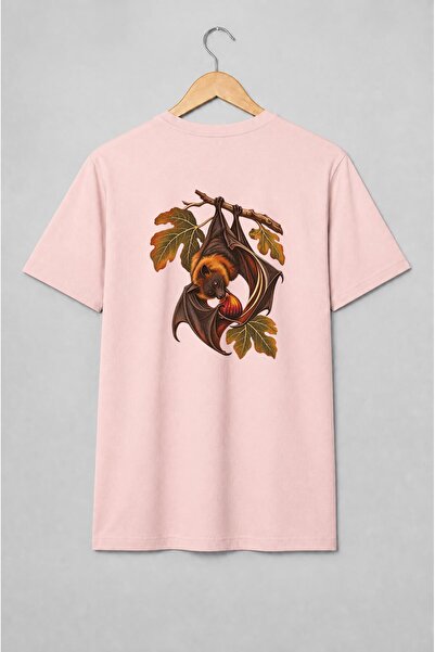 Generic Brand Tricou unisex cu Liliac cu smochină ilustrație vintage