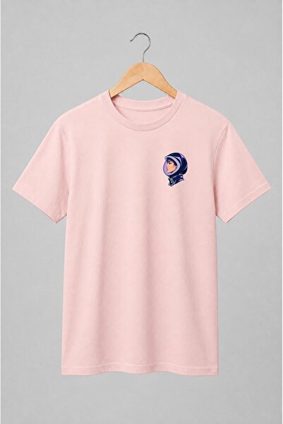 Generic Brand Tricou unisex cu Portret feminin cu glugă pop art