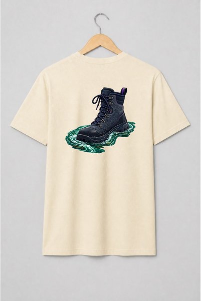 Generic Brand Tricou unisex cu Bocanc în apă pentru pescari