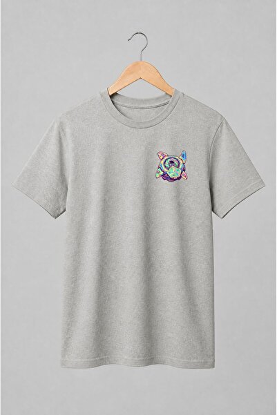 Generic Brand Tricou unisex cu Tablă de joc SF cu hartă hexagonală