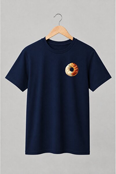 Generic Brand Tricou unisex cu Croissant artizanal pentru iubitorii de patiserie