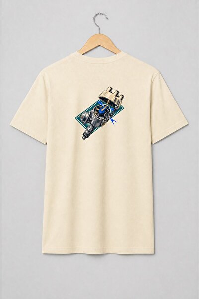 Generic Brand Tricou unisex cu Distribuitor auto vintage