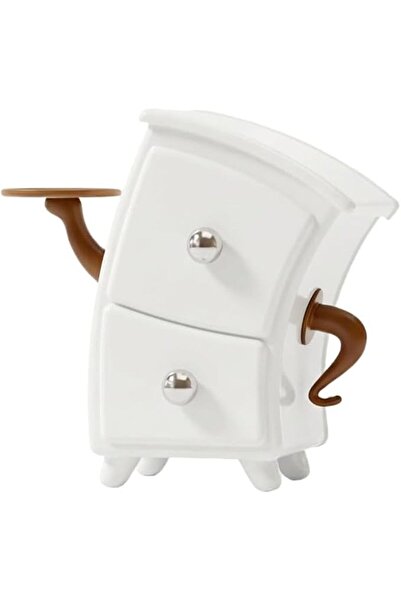 Yelajoy Resin Desk Organizer with Drawers - Funky Storage Cabinet Statue, Key...