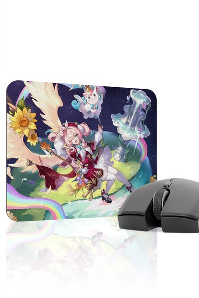 mousepad bastir Hyacine Honkai: Star Rail Anime V5 - 22x18 Mouse Pad de Gamin...