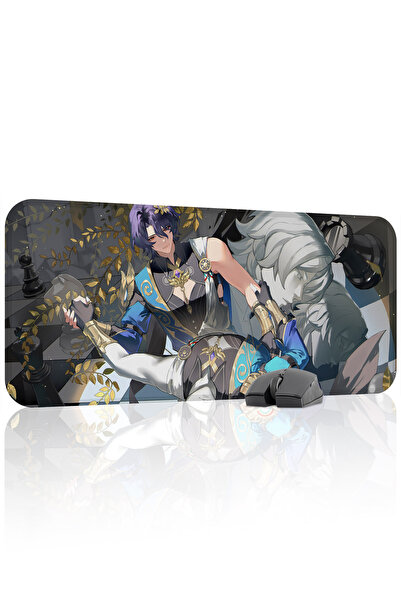 mousepad bastir Δρ. Ratio Honkai: Star Rail Anime V3 - 70x30 Gaming Mouse Pad...