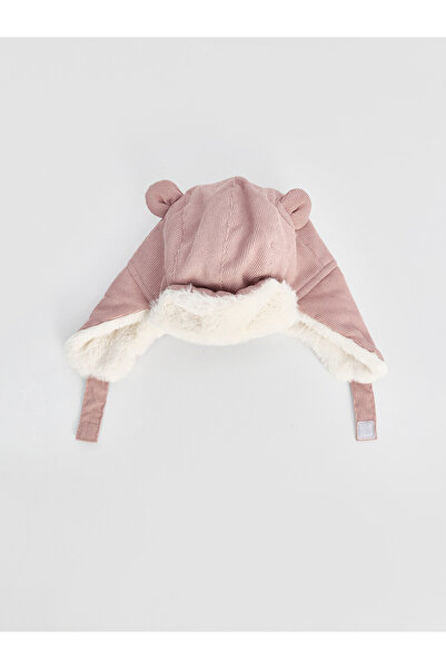 LC Waikiki Lcw Baby Pink Plain Baby Girl Beanie with Nevavm Difference