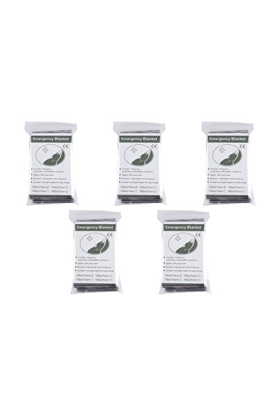 Choice 5PCS 1-10PCS Emergency Blanket Outdoor Survive First Aid Military Resc...