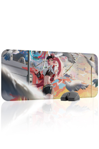 mousepad bastir Rappa Honkai: Star Rail Anime V5 - 70x30 Gaming Mouse Pad Αντ...