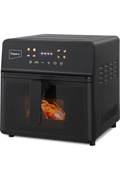 Global Impex Impex 9L Digital Air Fryer | 1800W Oil-Free Air Fryer with 8 Pre...