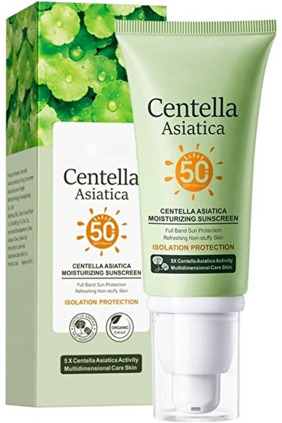 Funinside Centella Relief Sun cream SPF 50+, Broad Spectrum UVA UVB Protectio...