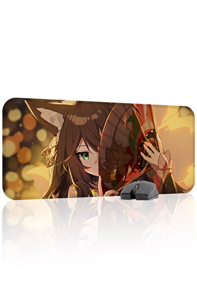 mousepad bastir Fugue Honkai: Star Rail Anime V1 - 70x30 Gaming Mouse Pad Αντ...