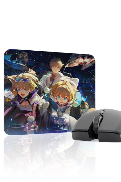 mousepad bastir Gepard Honkai: Star Rail Anime V3 - 22x18 Gaming Mouse Pad Αν...