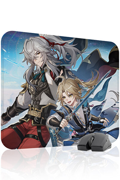 mousepad bastir Yanqing Honkai: Star Rail Anime V3 - 48x40 Gaming Mouse Pad Α...