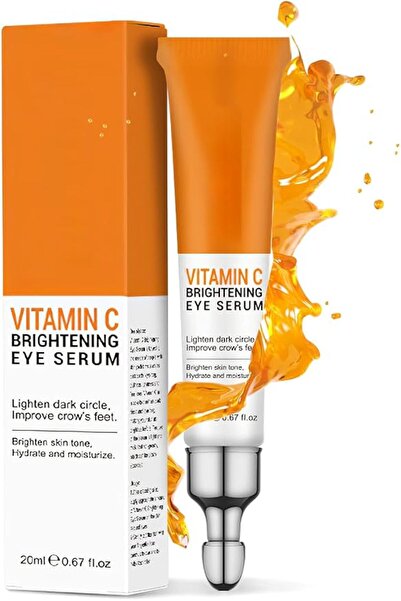 L&Wen Vitamin C Brightening Eye Serum, Hydrating Under-Eye Gel, Evens Tone, B...