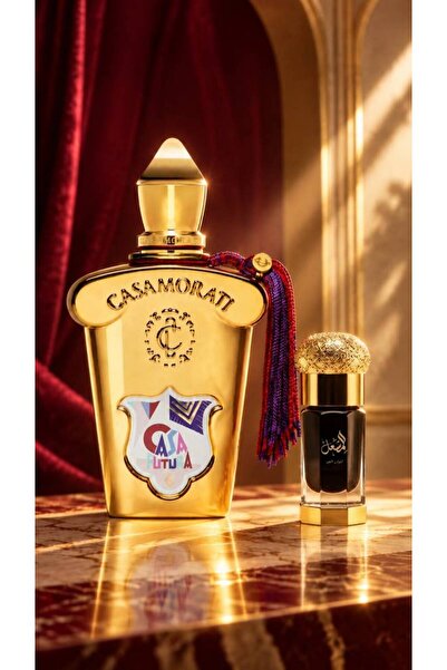 Almishal Oud Quarter of the Flame Ceylanian Incense + Gift Perfume Casamorati...