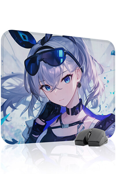 mousepad bastir Αντιολισθητική βάση ποντικιού για gaming Silver Wolf Honkai: ...