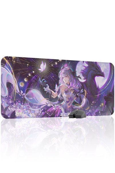 mousepad bastir Castorice Honkai: Star Rail Anime V2 - 90X40 Gaming Mouse Pad...