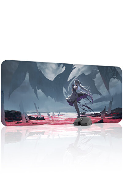 mousepad bastir Castorice Honkai: Star Rail Anime V1 - 90x40 Gaming Mouse Pad...