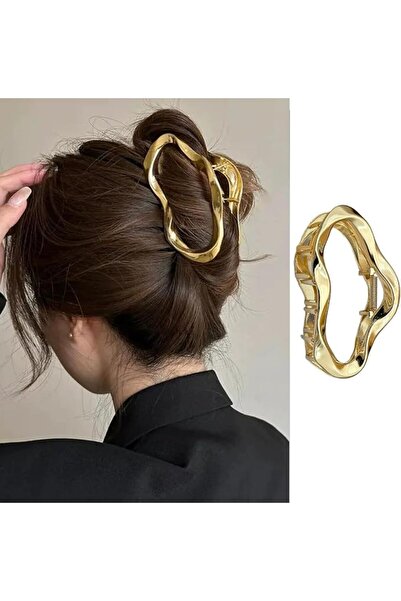 Tazweeq Cloud Patterned Metal Hair Clips, Non-Slip Strong Hold Hair Claw for ...