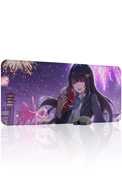 mousepad bastir Sparkle Honkai: Star Rail Anime V5 - 90x40 Gaming Mouse Pad Α...