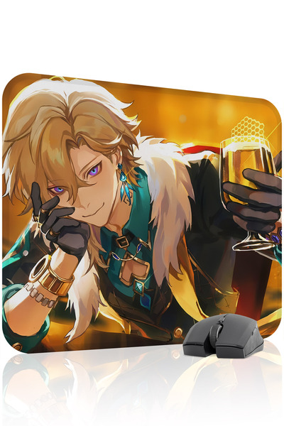 mousepad bastir Aventurine Honkai: Star Rail Anime V4 - 48x40 Gaming Mouse Pa...